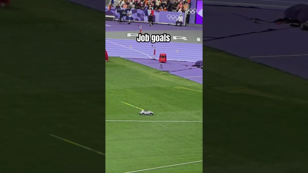 Oh, to be a mini car driver at #Paris2024 ... 😎 #Olympics #Sports @Toyota