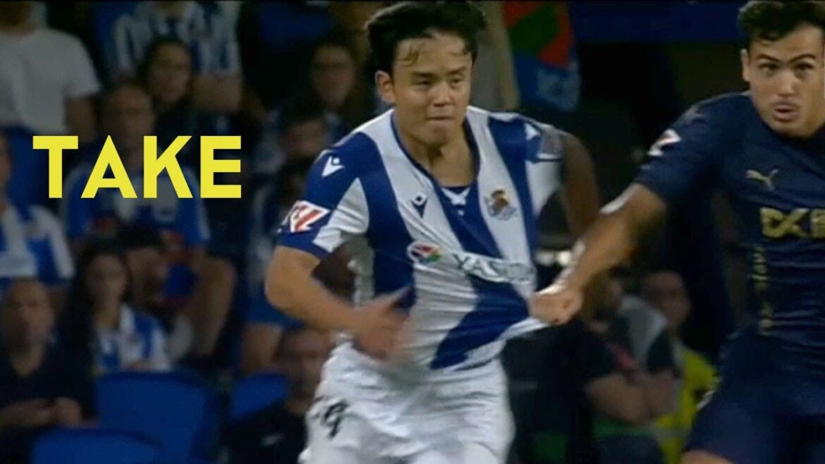 [29 août]Takefusa Kubo fait une percée et marque ! Combattre seul dans une situation numériquement défavorisée !