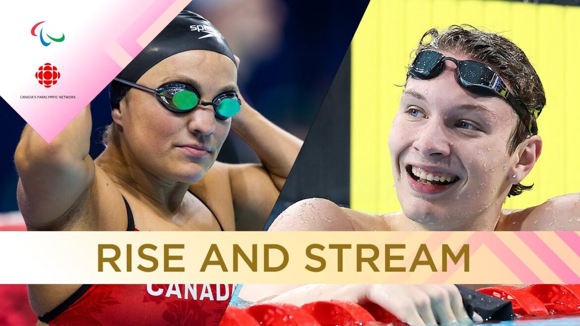 Les para-nageurs Nicholas Bennett et Tess Routliffe visent l'or paralympique le jour 3 | Rise and Stream