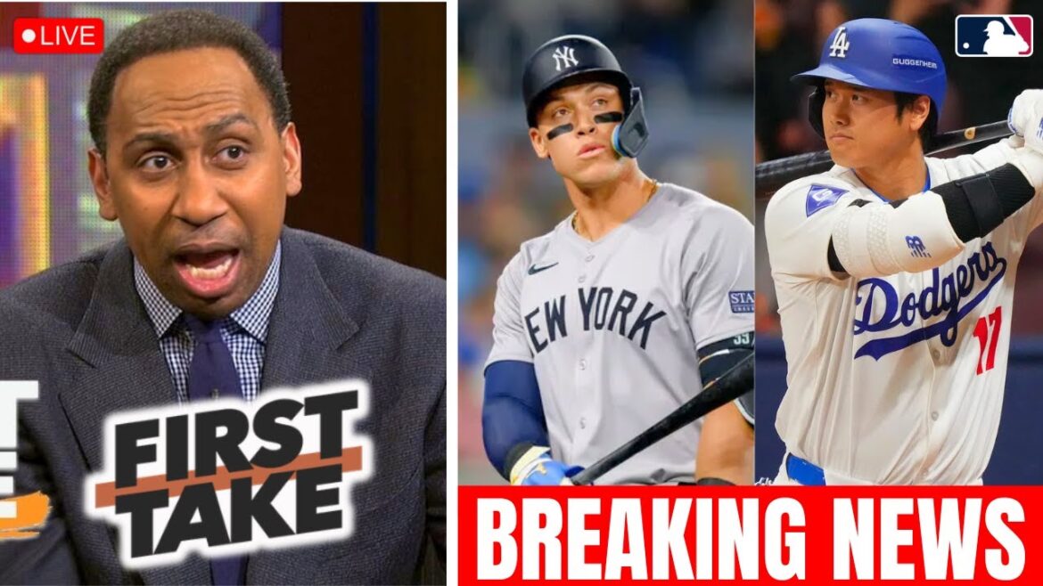 PREMIÈRE PRISE | Shohei Ohtani ou Aaron Judge ? Stephen A. Smith discute de qui est le MVP de la saison !