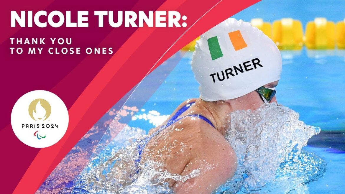 Nicole Turner : la para-nageuse irlandaise pleine de gratitude envers ses proches ❤️🏊‍♀️🇮🇪