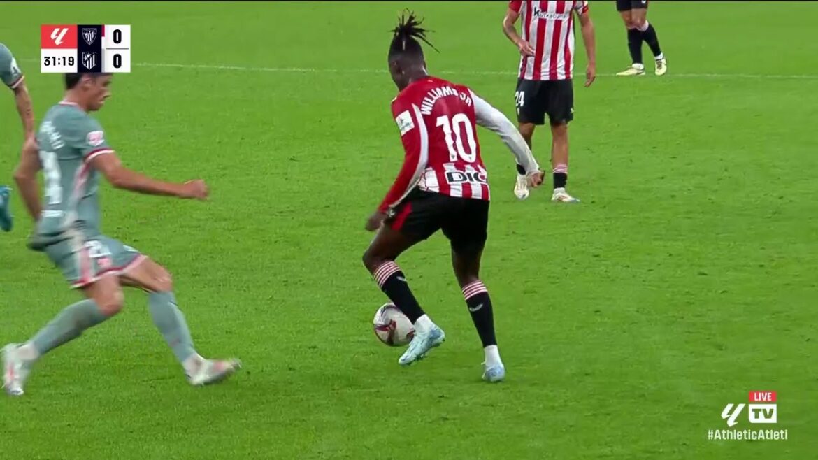 Nico Williams contre l'Atlético Madrid /31/8/2024 !