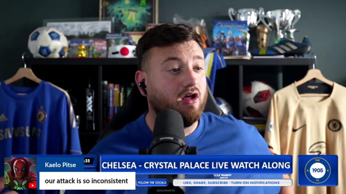CHELSEA VS CRYSTAL PALACE À SUIVRE