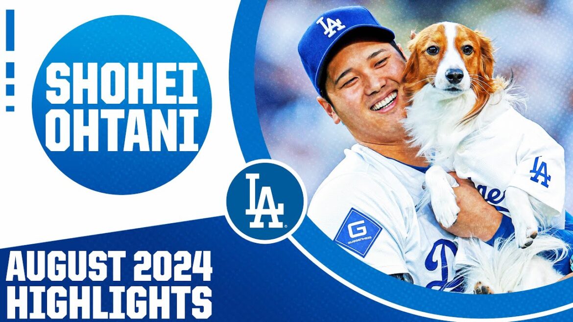 Faits saillants de Shohei Ohtani d'août 2024 (MOIS ÉPIQUE terminé en rejoignant le Club 40/40 !) |