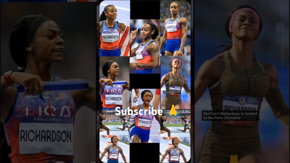 La victoire épique de Sha'Carri Richardson et son regard fixé sur les JO de Paris ! 🔥🏅