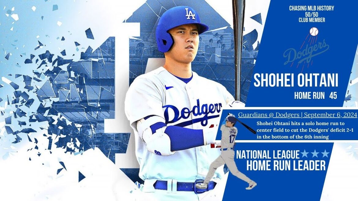 Shohei Ohtani 🔥🔥 À la poursuite de l'histoire 50/50 avec un coup de circuit ⚾ (45)