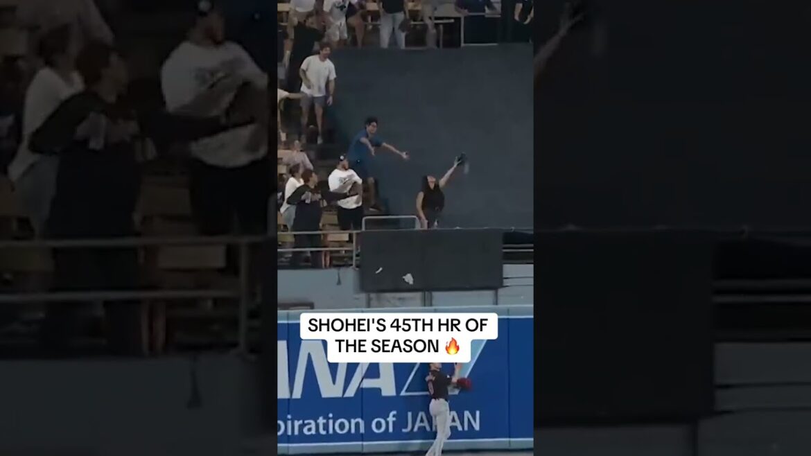 Home Run n°45 pour Shohei Ohtani 🔥