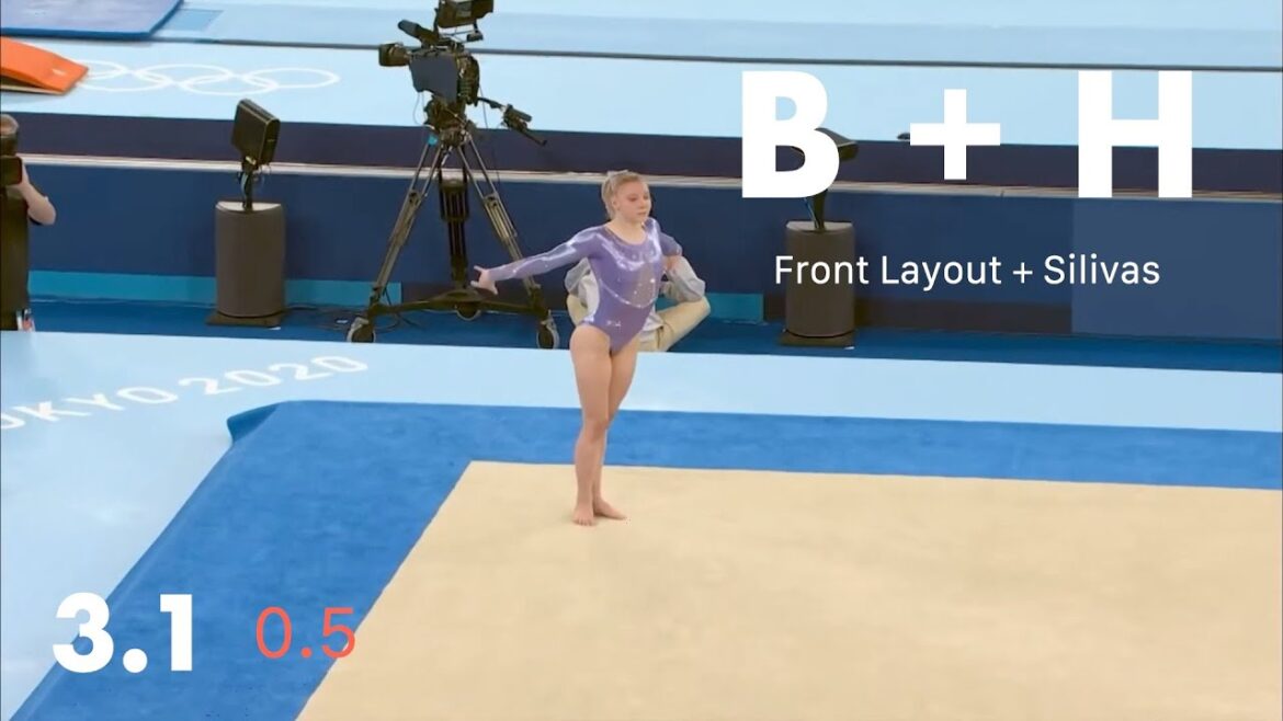 JEUX OLYMPIQUES : Notation du fantastique exercice au sol de Jade Carey à Tokyo 2021 (Podium Training/Score D et E)