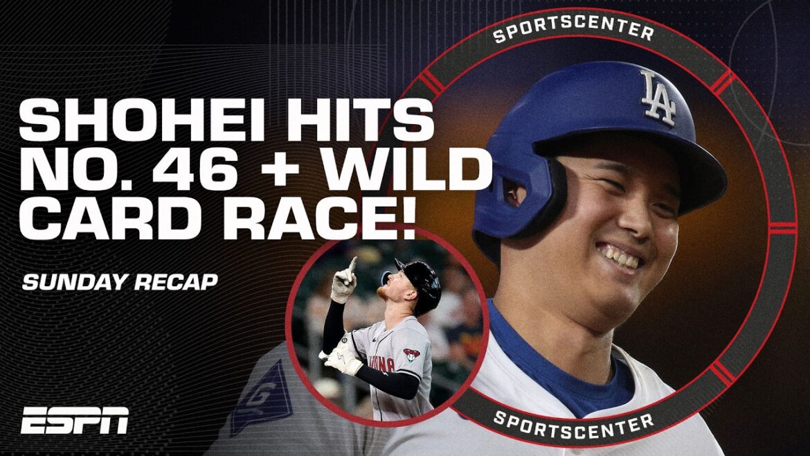 Shohei Ohtani se rapproche de la saison 50/50 👀 Bataille pour la Wild Card ! [RECAP] | Centre sportif