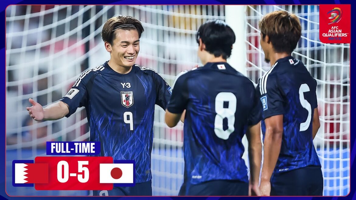 #AsianQualifiers - Road To 26 | Groupe C : Bahreïn 0 - 5 Japon