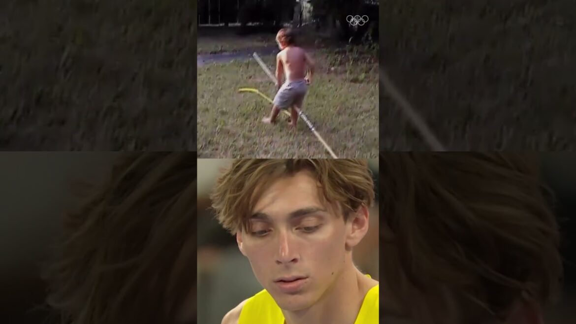 Mondo Duplantis : Du jardin en tant que jeune garçon à la scène olympique en tant que meilleur du monde. 💫