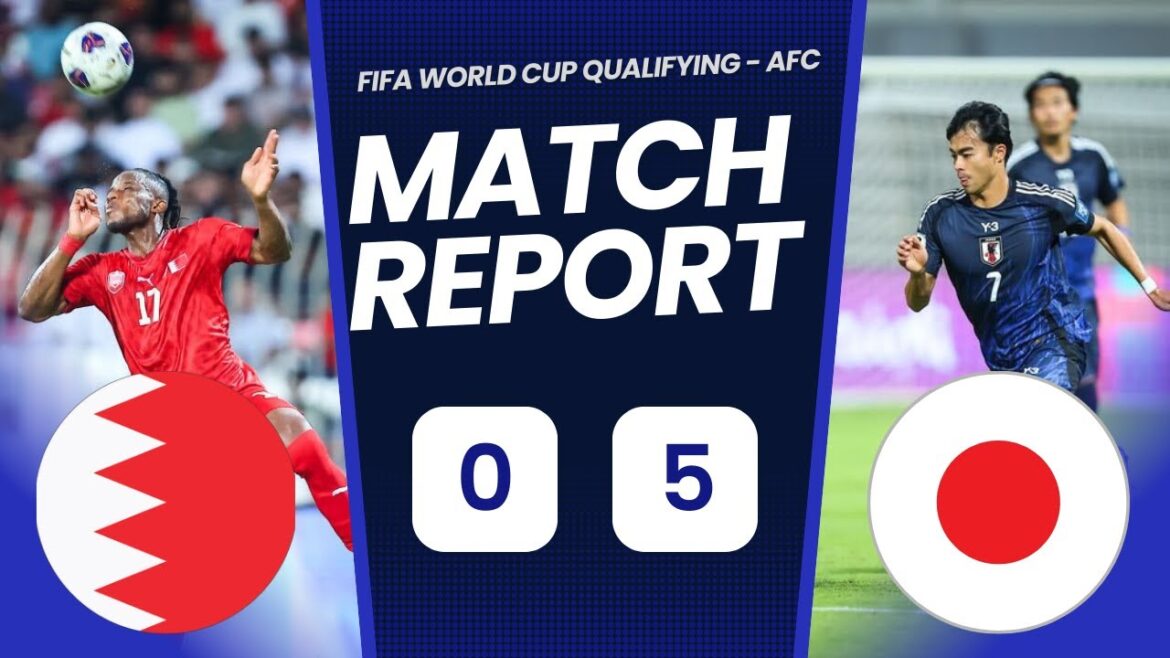 Bahreïn 0-5 Japon | Qualifications pour la Coupe du Monde de la FIFA - AFC