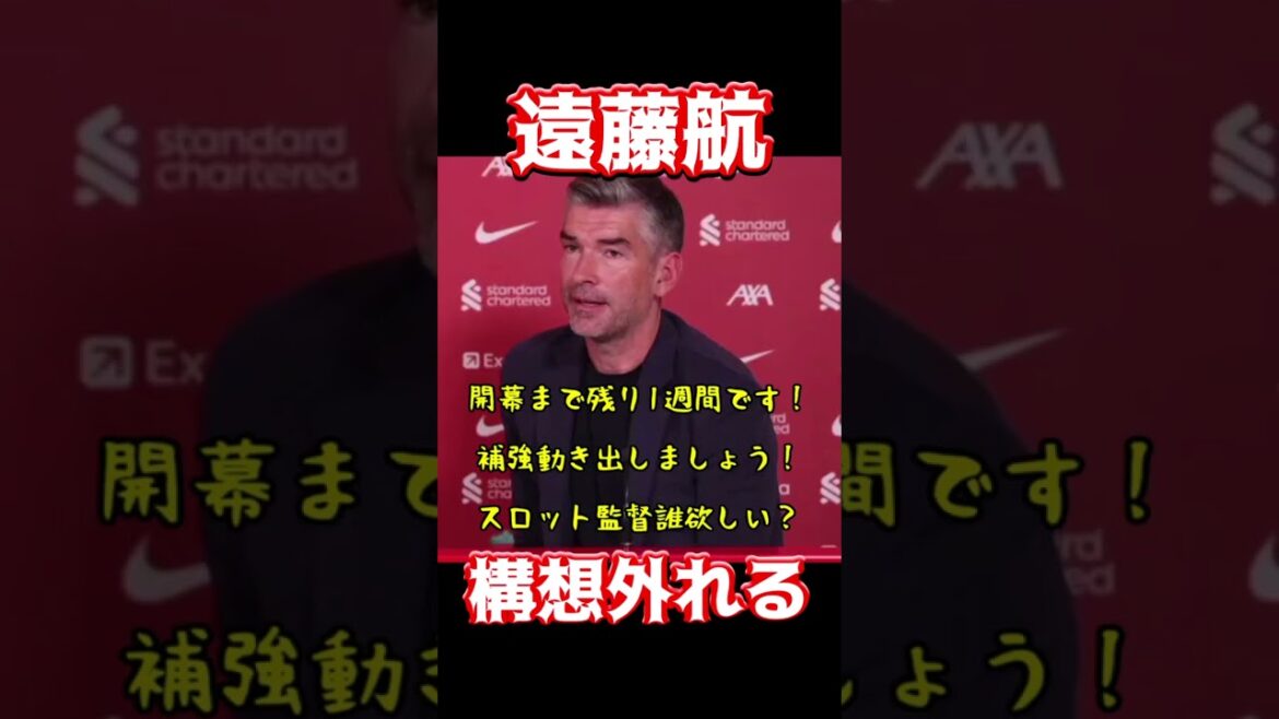 Wataru Endo sort du plan