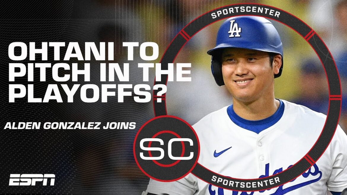 Shohei Ohtani pourrait-il jouer pour les Dodgers en séries éliminatoires ? | SportsCenter