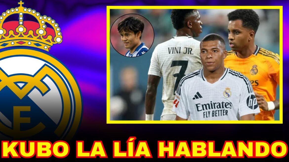 KUBO LA LÍA PARLE DE CE QUI SE PASSE AVEC MBAPPÉ, RODRYGO ET VINICIUS « LES TROIS… »