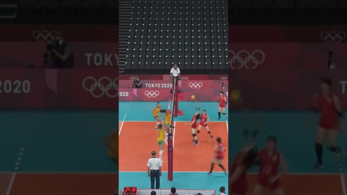 L'un des plus longs rallyes de Tokyo 2020 ?🤯🏐 #Olympics #Paris2024