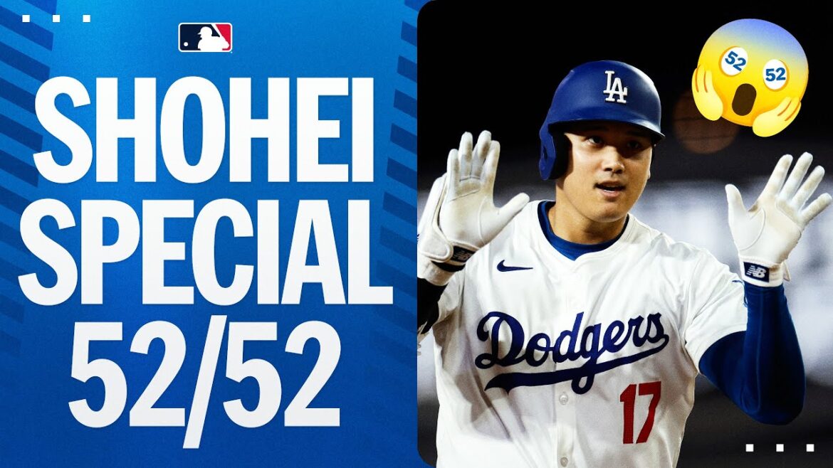 SHOHEI SPECIAL ! Shohei Ohtani a son 52e but volé pour accompagner ses 52 circuits !