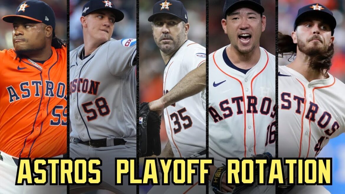 ROTATION DES ASTROS DE HOUSTON POUR LES PLAYÉLIMINAIRES