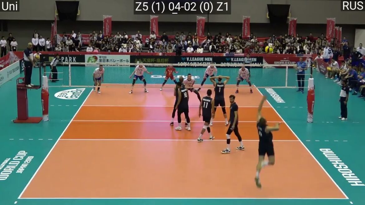 Volley-ball USA - Russie : match complet incroyable