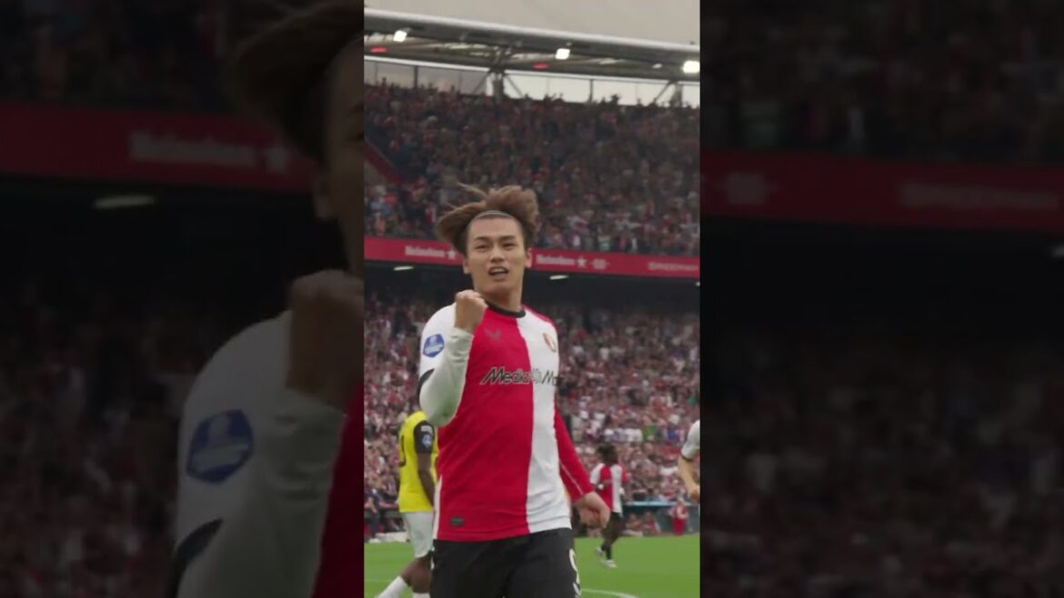 Premier de la saison pour 𝐀𝐲𝐚𝐬𝐞 𝐔𝐞𝐝𝐚 ✈️🇯🇵 Un but de Kiyo Ueda !