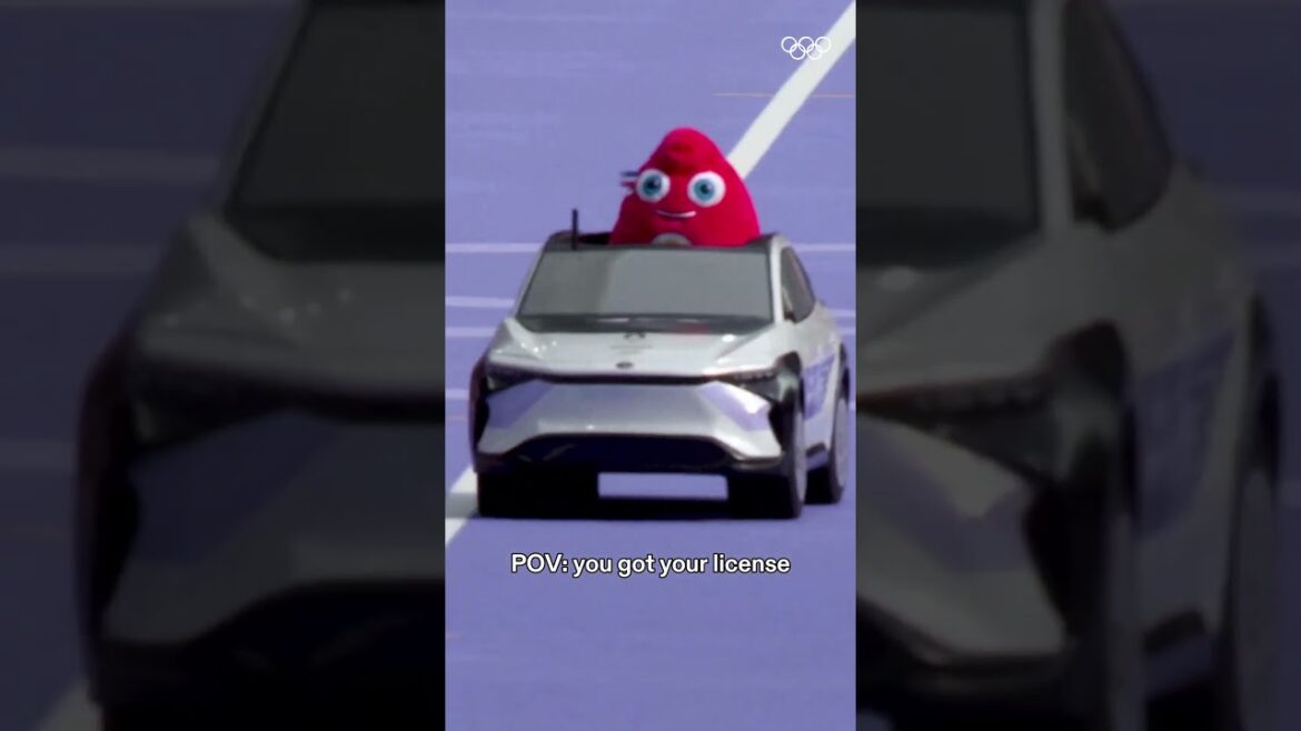 *votre permis de conduire olympique 🚗 #JO #Paris2024 #Sports
