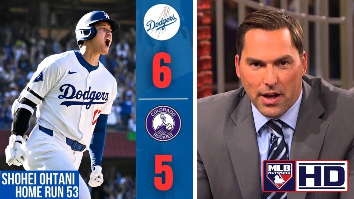 MLB Central | « 53e coup de circuit ! Shohei Ohtani est le GOAT ! » - Mark Derosa sur la victoire des Dodgers face aux Rockies 6-5