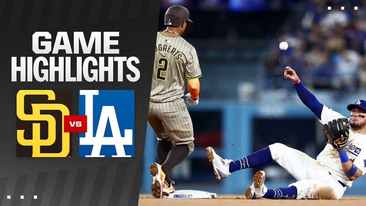 Temps forts du match Padres vs Dodgers (24/09/24) | Temps forts de la MLB