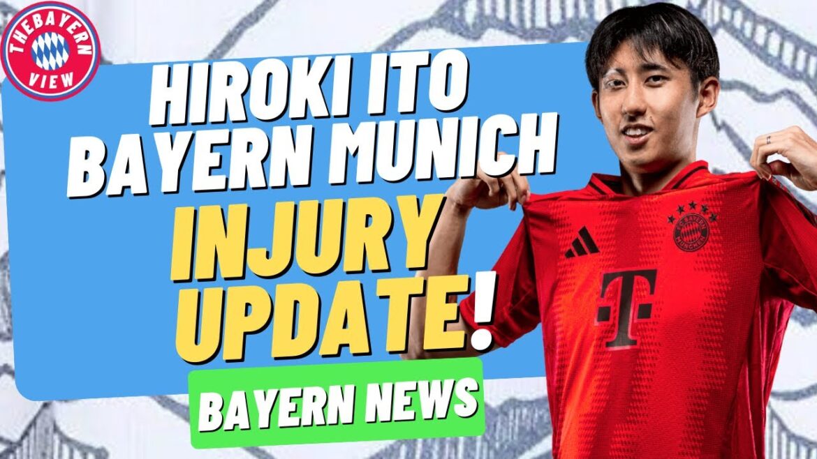 Hiroki Ito Bayern Munich MISE À JOUR SUR LES BLESSURES !! - Actualités du Bayern Munich