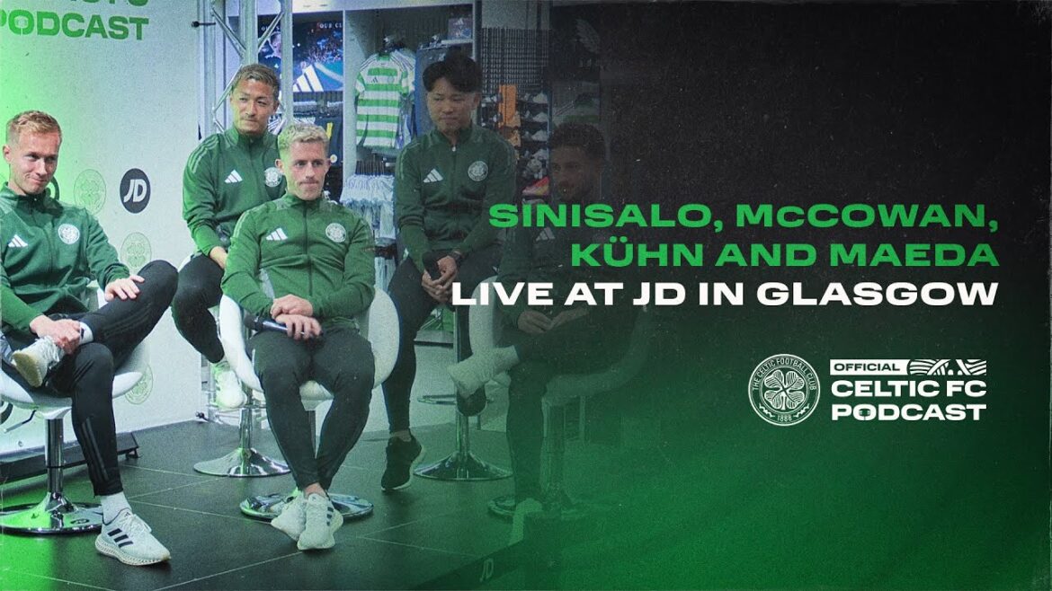 Daizen Maeda, Nicolas Kühn, Luke McCowan et Viljami Sinisalo LIVE dans la boutique Argyle Street JD !