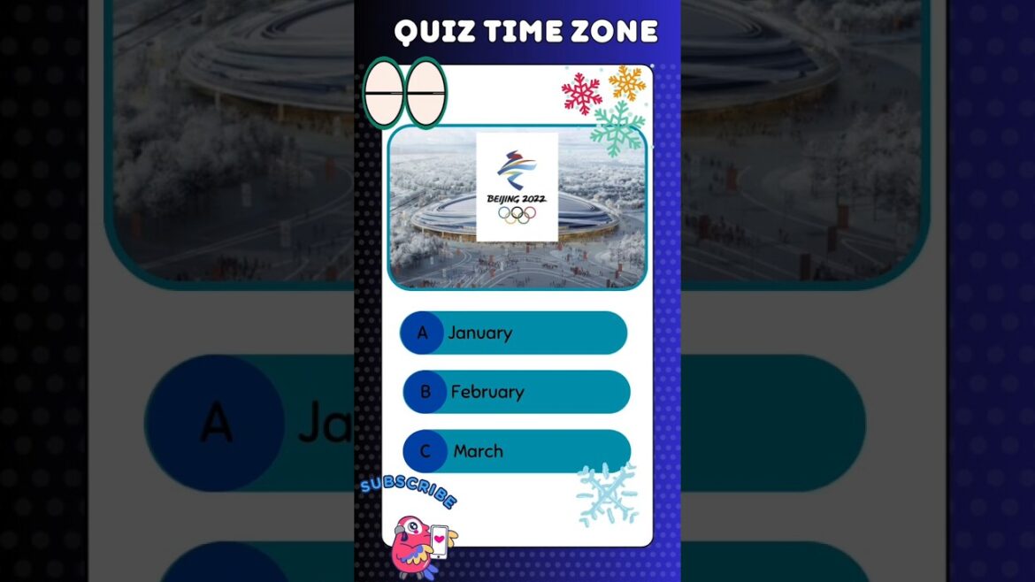 ❄️Jeux olympiques d'hiver❄️ Trivia Challenge Êtes-vous un vrai fan ?