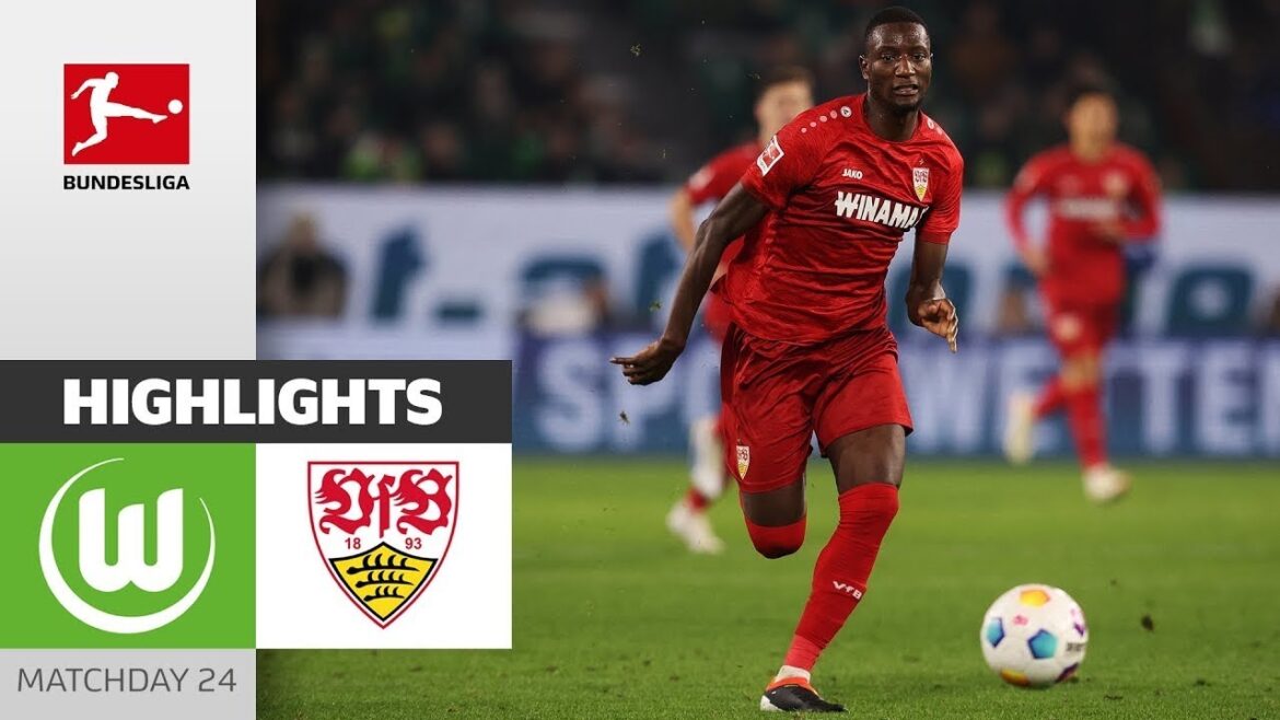 Wolfsbourg contre VfB Stuttgart 2-2 Faits saillants | Bundesliga - 2024/2025