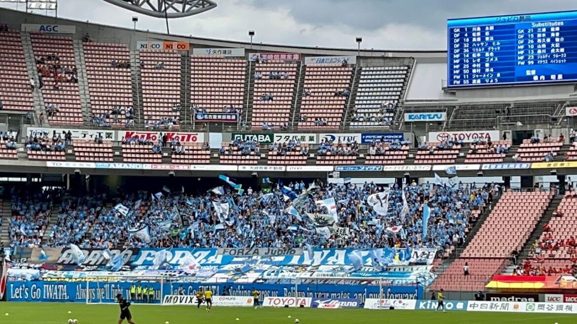 [Nagoya x Iwata]Présentation du joueur Jubilo Iwata ~ Applaudissements pour Eiji Kawashima (32e journée J1 2024 Nagoya Grampus x Jubilo Iwata)