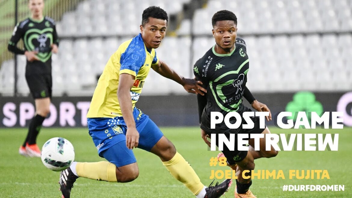 [Saint-Trond]Joru Chima Fujita Interview d'après-match (Match 9ème contre le Cercle Brugge)