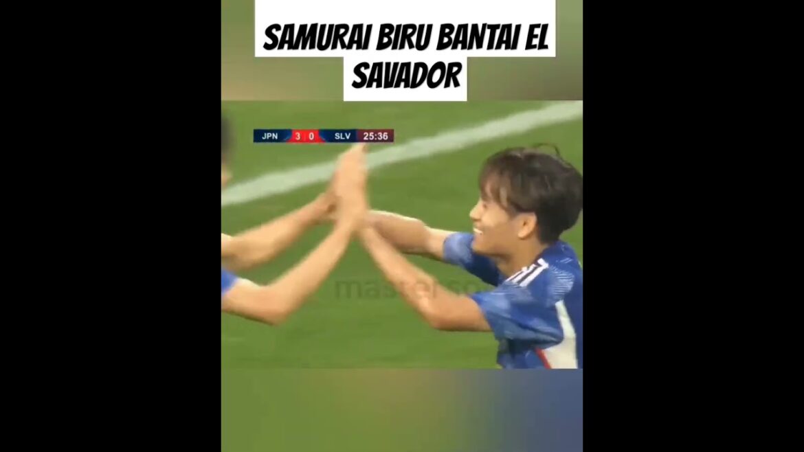 SADIQUE! JAPON Brosse 10 JOUEURS D'EL SAVADOR AVEC 6 BUTS SANS RÉPONSE #shorts