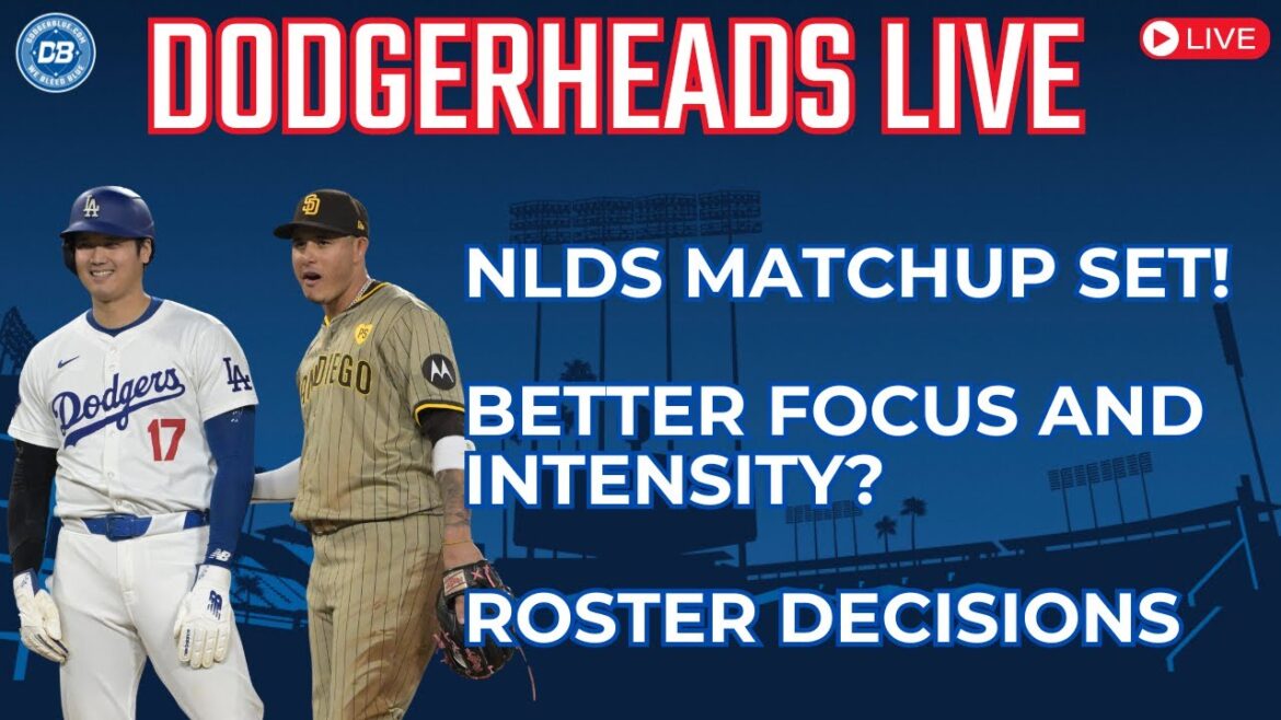 DodgerHeads Live : calendrier NLDS Padres-Dodgers ; Shohei Ohtani, mise à jour de Freddie Freeman et plus