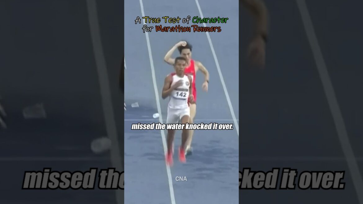 Un véritable test de caractère pour les marathoniens Un véritable test de caractère pour les marathoniens