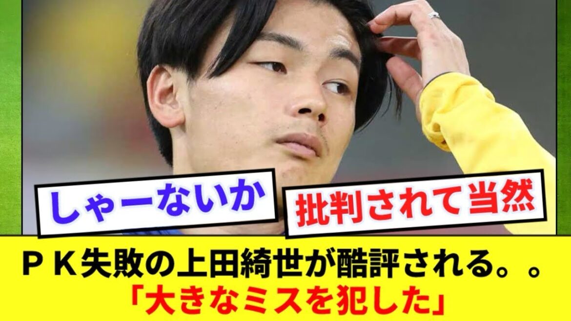 [Triste nouvelle]Kiyo Ueda a été critiqué par un ancien élève néerlandais très célèbre...