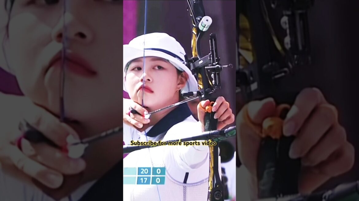 lim sihyeon in on a roll 🏹🎯 #koreanarchery  #archery #worldarchery #viralshort #shorts