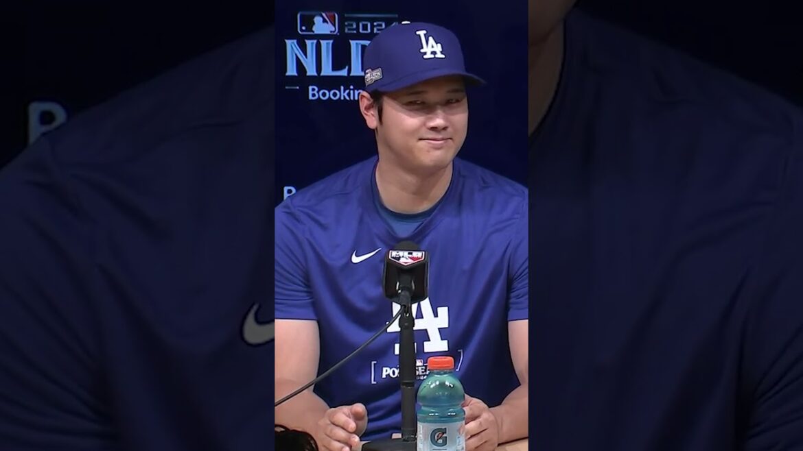 Vous pensez que Shohei Ohtani est nerveux pour les #Postseason ? 😂
