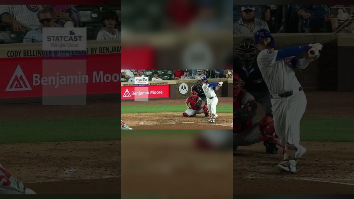 Seiya Suzuki écrase un home run de 459 pieds Seiya Suzuki écrase un home run de 459 pieds