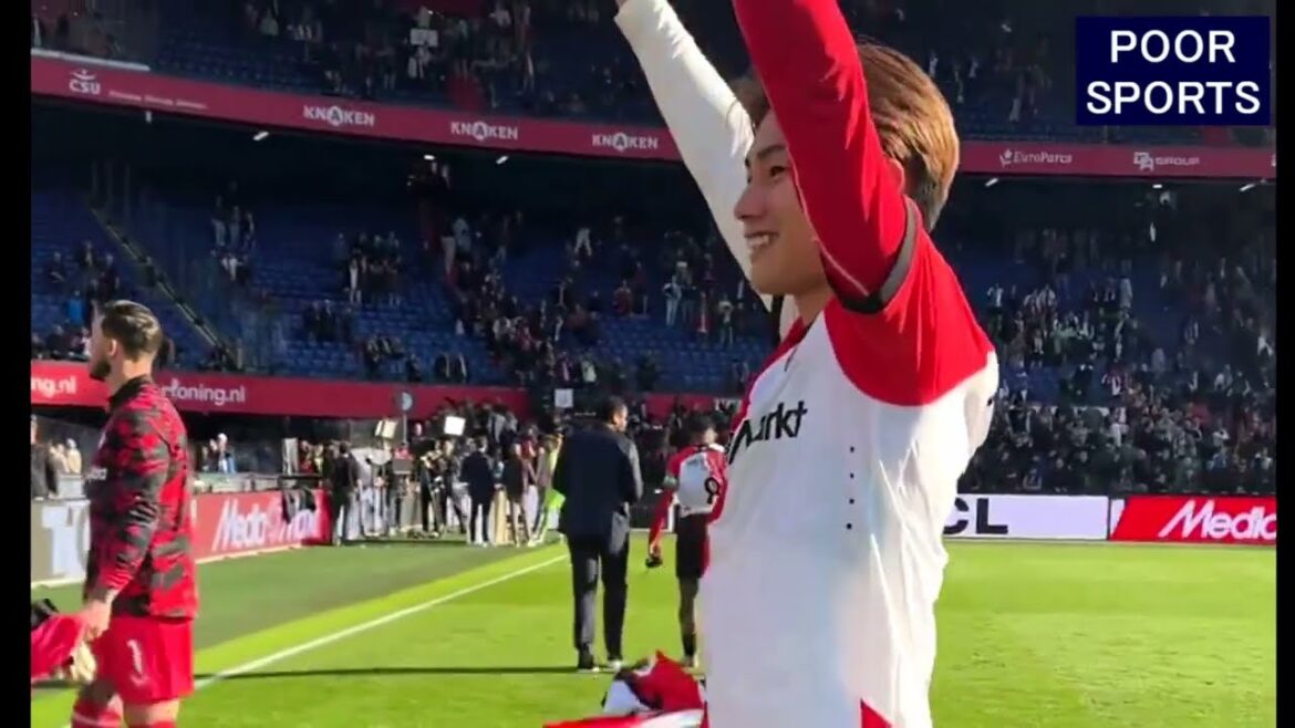 Kiyo Ueda marque un but d’une tête puissante ! Ayase UEDA s’est illustrée lors du match contre le fort Twente 06/10/2024 Kiyo Ueda marque un but d'une tête puissante ! Ayase UEDA s'est illustrée lors du match contre le fort Twente 06/10/2024