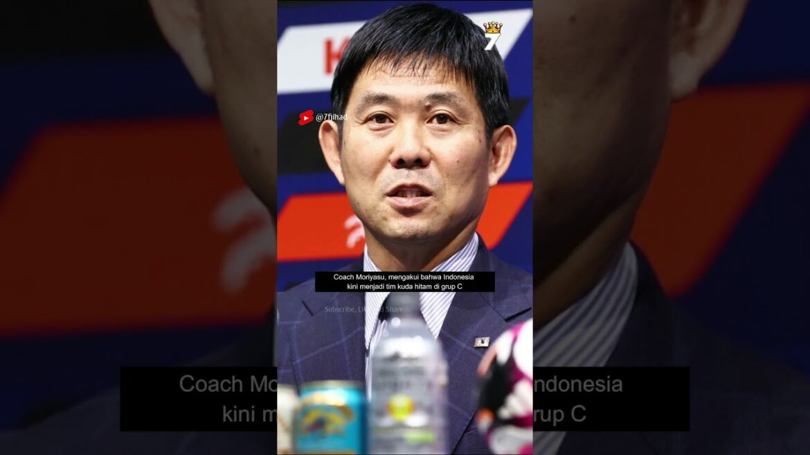 Hajime Moriyasu déclare que l'équipe nationale indonésienne accompagnera le Japon pour se qualifier pour la Coupe du monde !