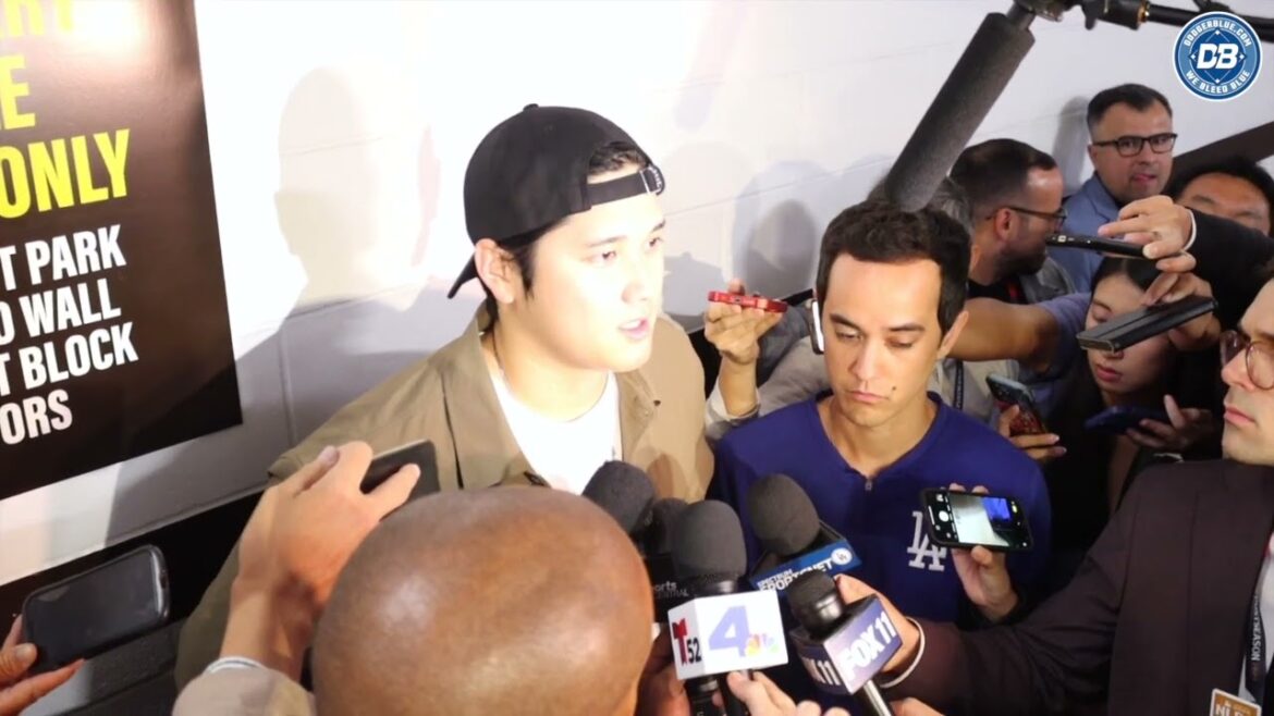 NLDS 2024 : Shohei Ohtani parle des Dodgers face à l'élimination, en difficulté contre Tanner Scott des Padres