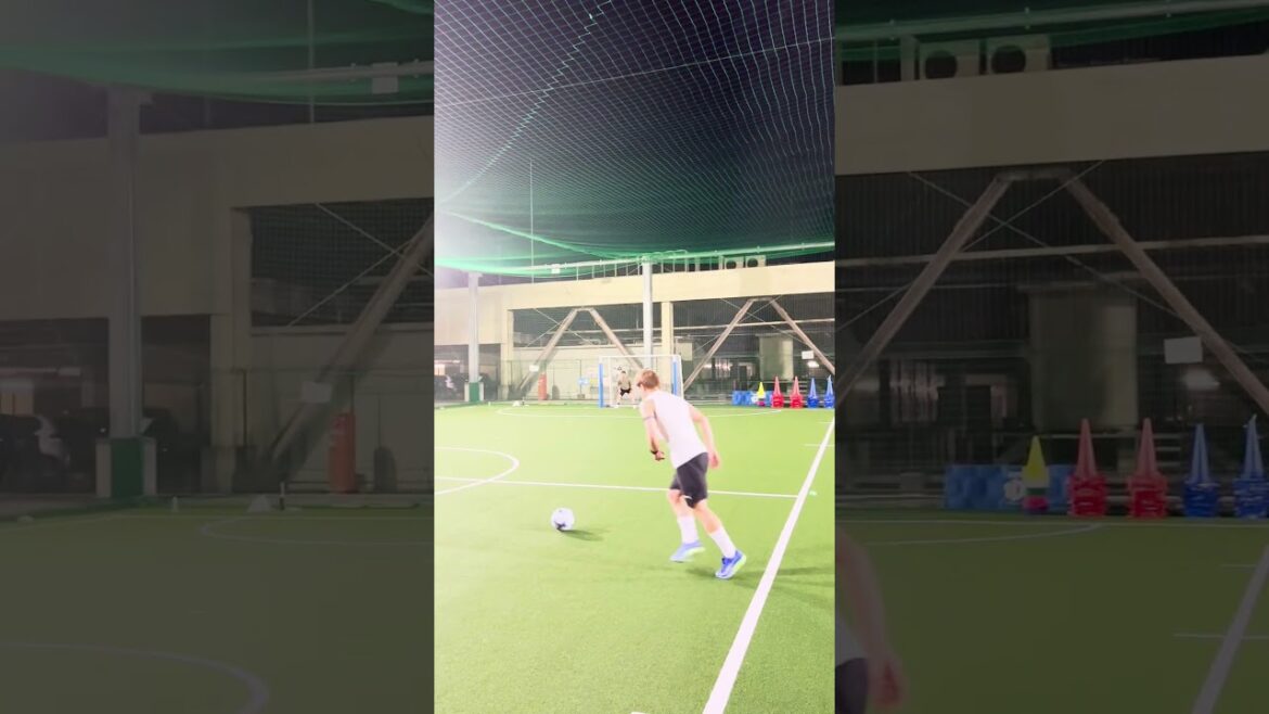 [Auto-entraînement]Ritsu Doan réalise un superbe tir.