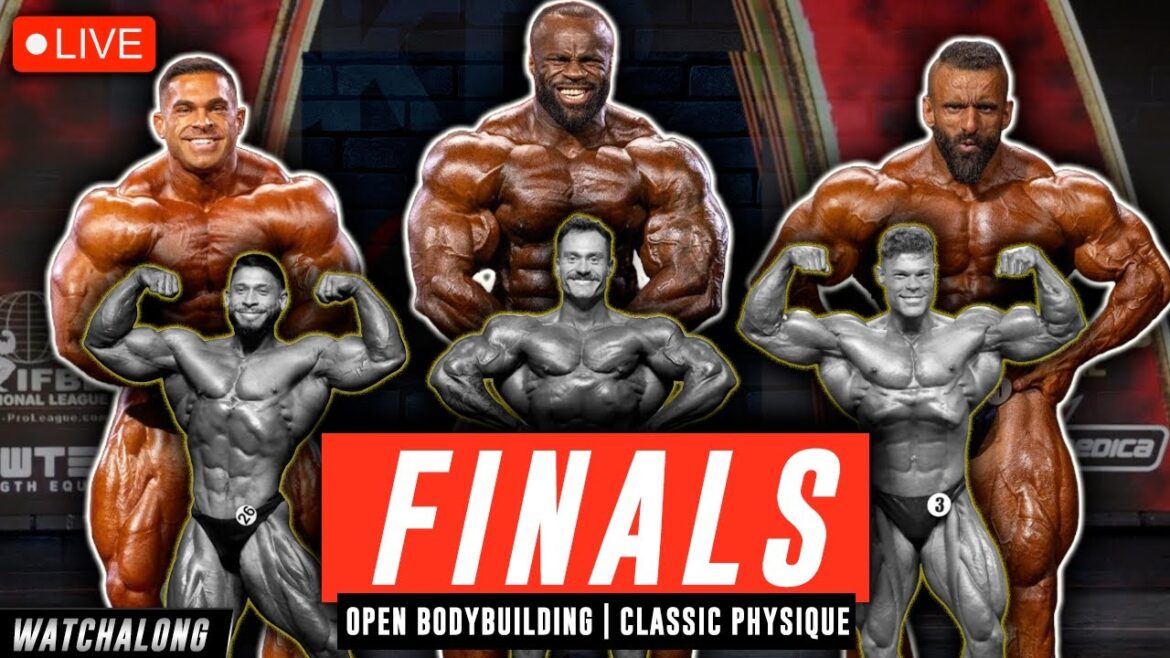 LIVE 🔴 **CBUM RETRAITE** FINALES Mr Olympia 2024 | Musculation ouverte + Physique classique (Watchalong)
