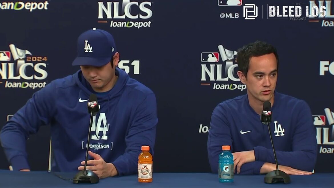 Dodgers Postseason: Shohei Ohtani explique comment il a été lancé en séries éliminatoires