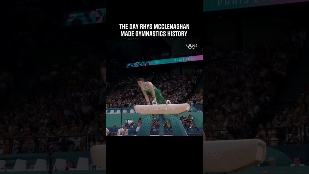 La toute première médaille pour l'Irlande dans une épreuve de gymnastique artistique ! 🇮🇪 #Jeux Olympiques
