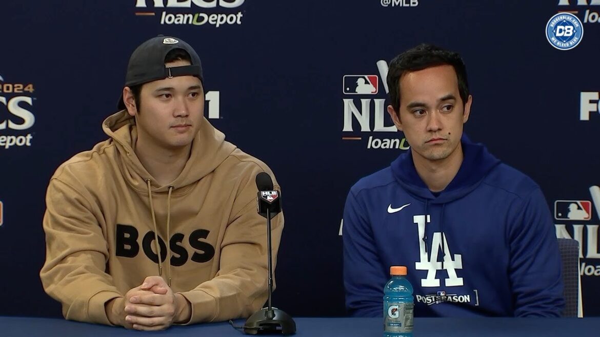 NLCS 2024 : Shohei Ohtani parle de Mookie Betts, Freddie Freeman et Dodgers comme étant la première victoire des World Series