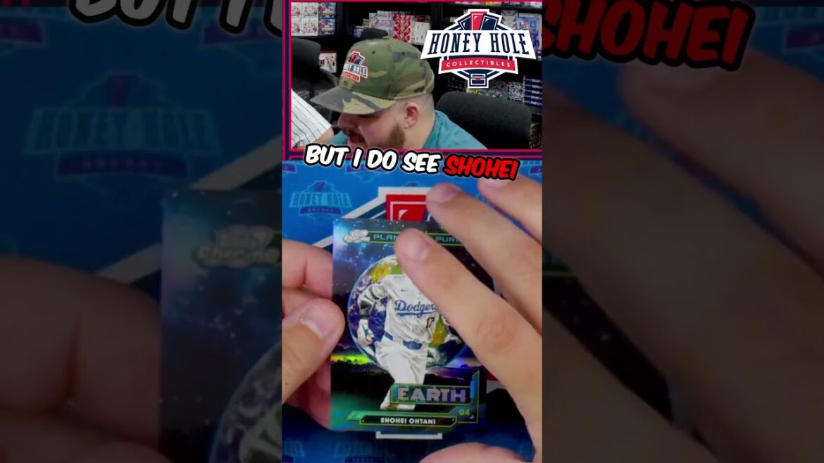 Shohei Ohtani POURSUITE PLANÉTAIRE !! CLAQUER!! #baseballcards #sportscards #sportscard #hobbyboxbreak