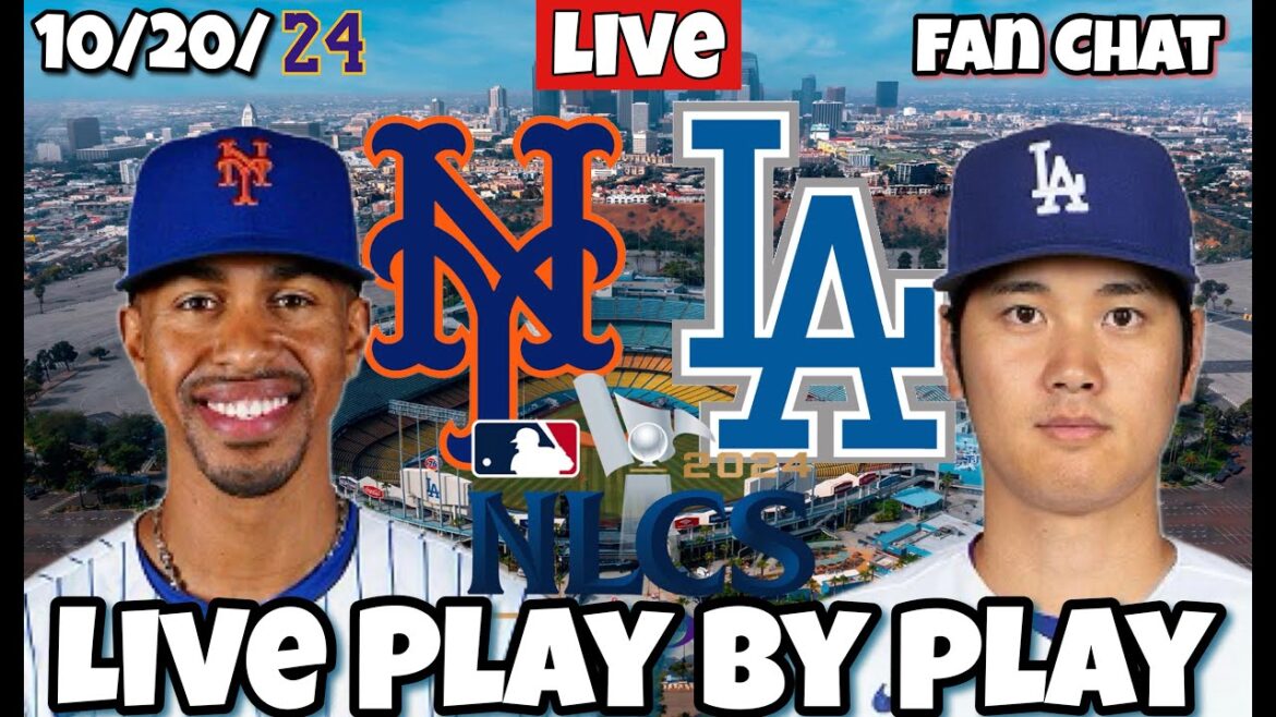 Diffusion en direct des Dodgers de Los Angeles contre les Mets de New York MLB